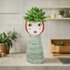 Lady Blush Planter - Vase - Handcrafted Polyresin Decor - Oldboy&