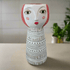 Lady Blush Vase & Watering Can - Hand - Painted, Multifunctional Decor - Oldboy&