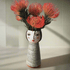 Lady Brunette Planter - Vase - Handcrafted Polyresin Decor - Oldboy&
