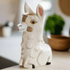 Llama Love Vase - Handcrafted Polyresin Planter & Vase - Oldboy&