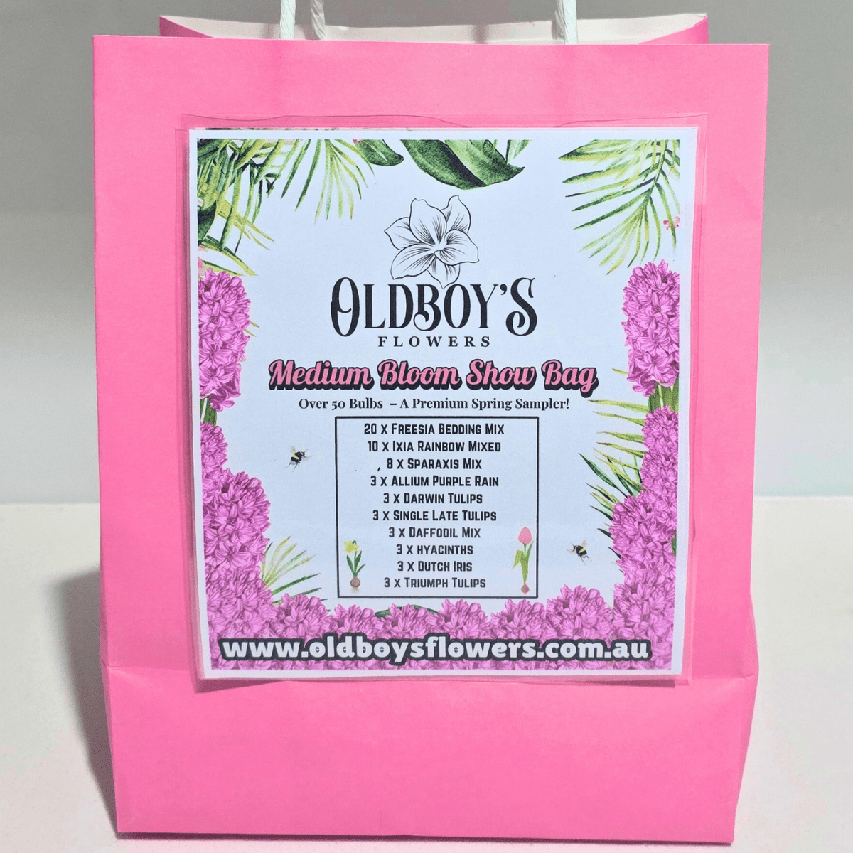 Medium Bloom Show Bag – 59 Premium Spring Bulbs - Oldboy&