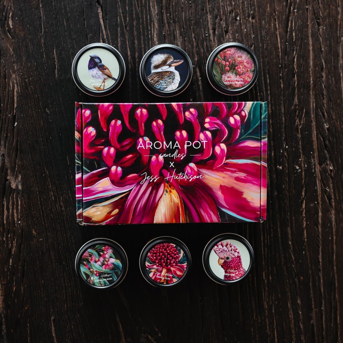 New Australian Artist Mini Soy Candles Sample Pack | 90+H - Oldboy&