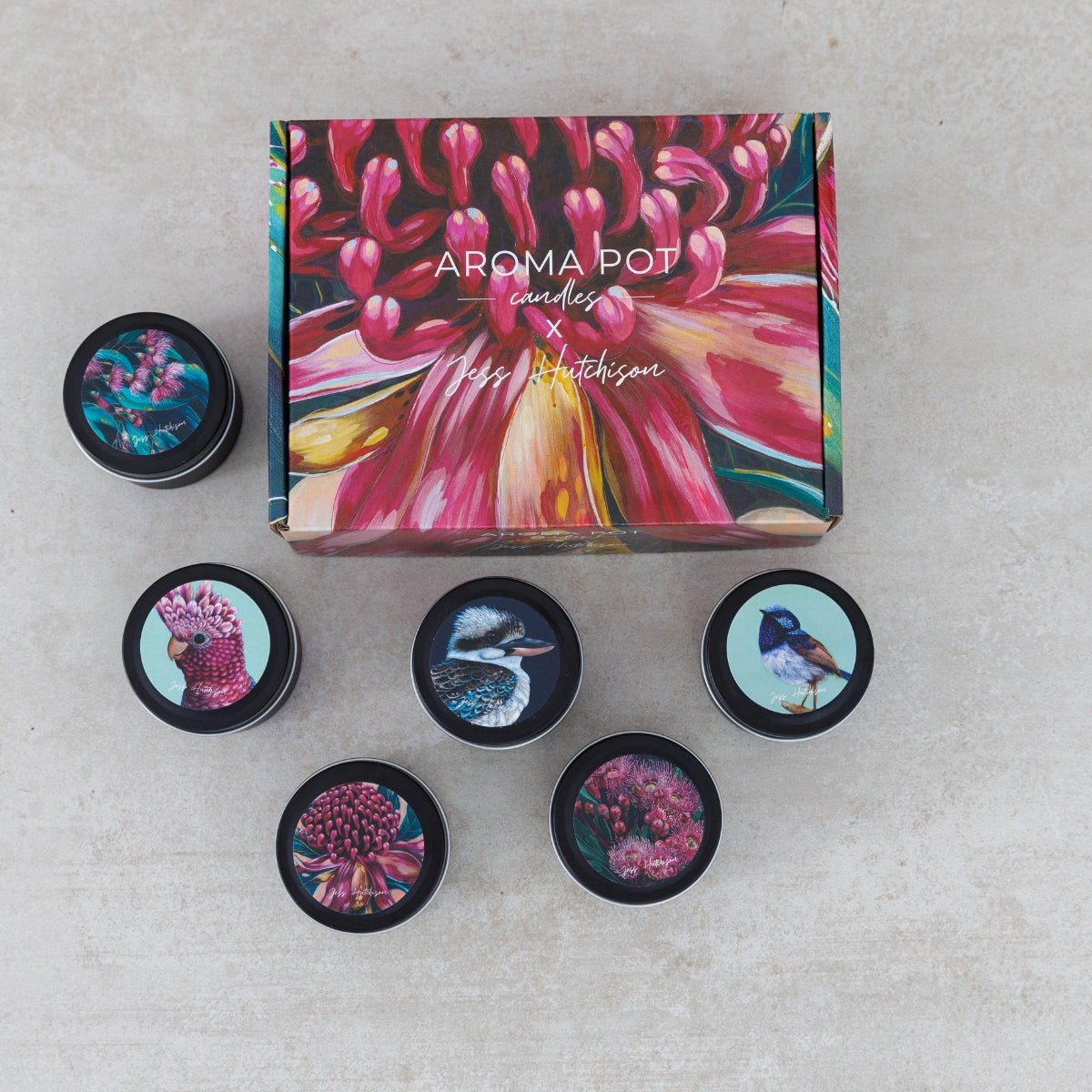 New Australian Artist Mini Soy Candles Sample Pack | 90+H - Oldboy&