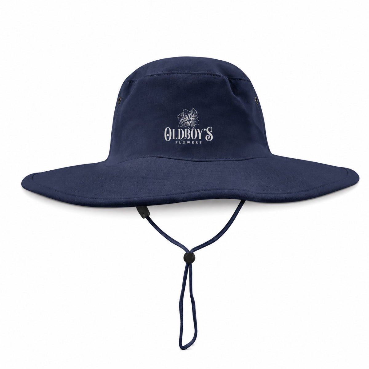 Oldboy’s Flowers Wide Brim Hat | Cotton Twill Garden Sun Hat - Oldboy&