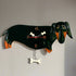 "Otis Dachshund" Clock | Hand - Painted Nature - Inspired Wall Clock - Oldboy&