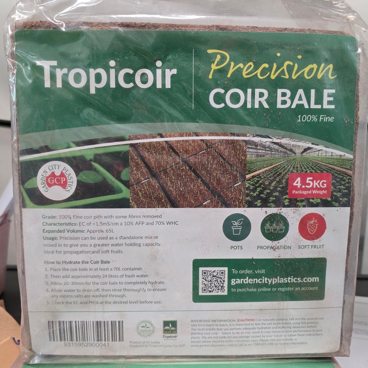 Palm Peat Compressed Coir Growing Medium | Organic Coir Blocks - Oldboy&