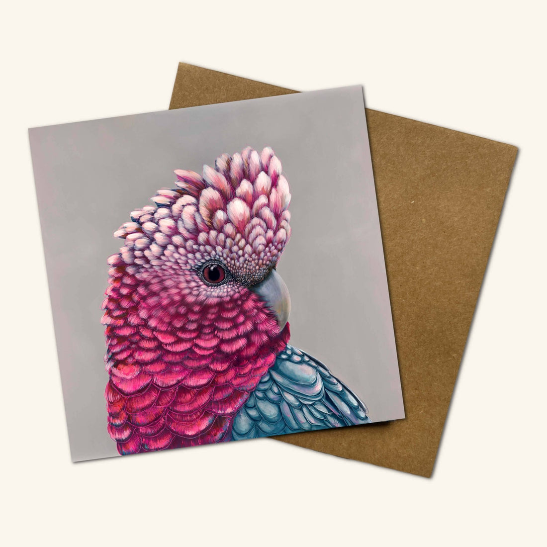 Penelope the Galah Greeting Card - Oldboy&