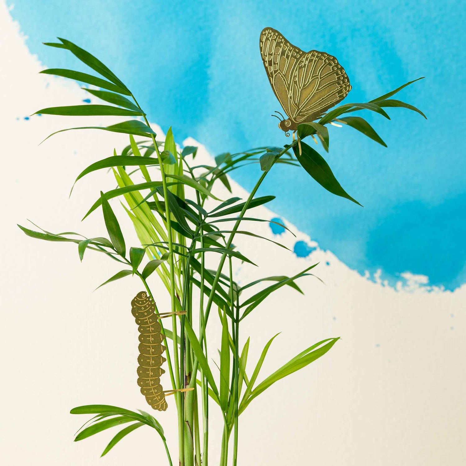 Plant Animal – Butterfly Brass Plant Decoration - Oldboy&
