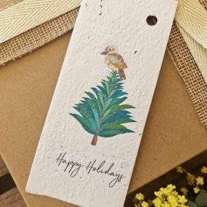 Plantable Aussie Bird Gift Tags – Set of 12 Eco Seed Tags with Native Flower Seeds - Oldboy&