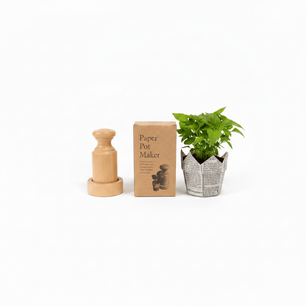 Propagate by Ryset Paper Pot Maker GDP245 | FSC Beech Wood Seedling Pot Maker for Recycled Newspaper Pots - Oldboy&