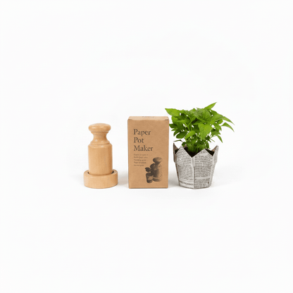 Propagate by Ryset Paper Pot Maker GDP245 | FSC Beech Wood Seedling Pot Maker for Recycled Newspaper Pots - Oldboy&