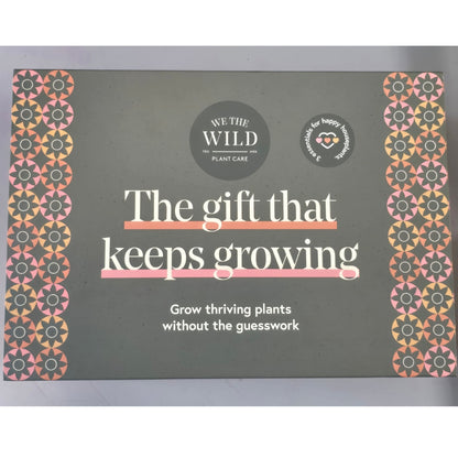 We The Wild Plant Lover Essentials Kit – Organic 3-Step Indoor Plant Care System