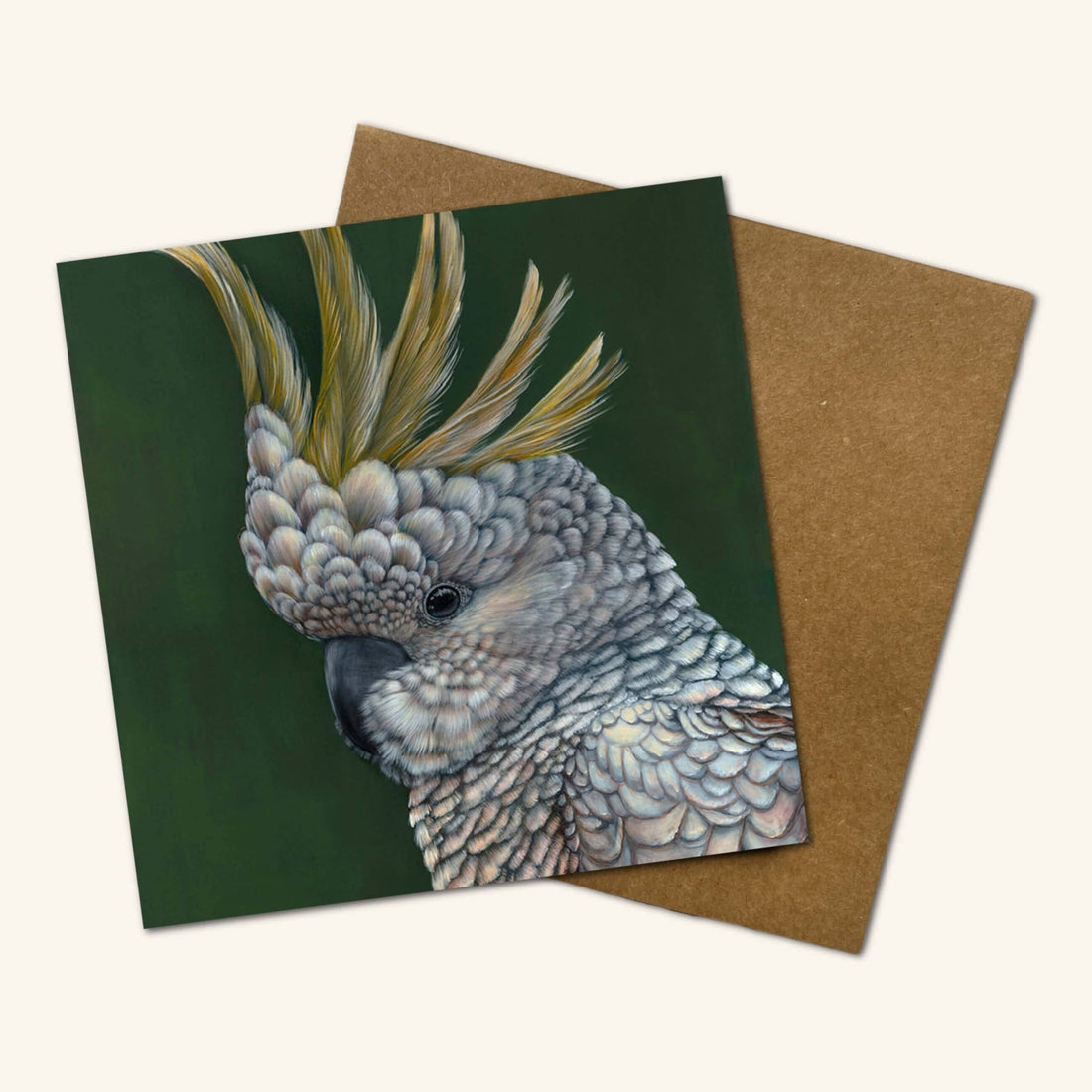 Rusty Cockatoo Greeting Card - Oldboy&