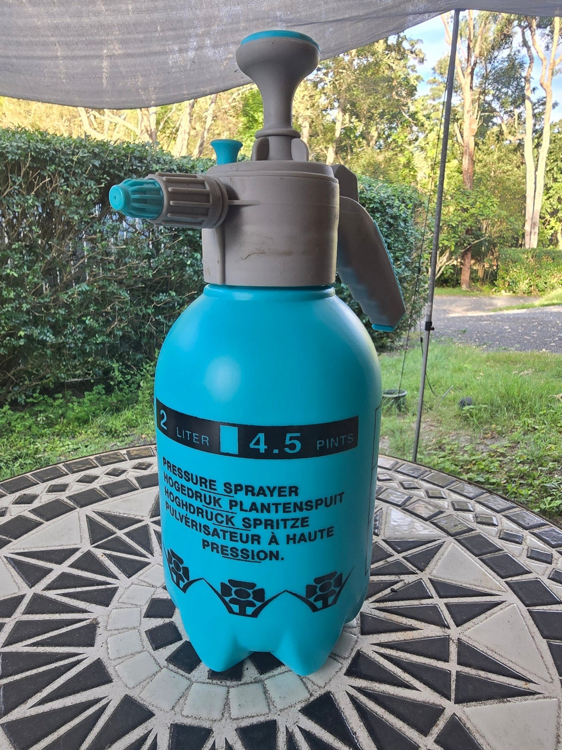 Ryset 2 Litre Pressure Spray Bottle - Oldboy&