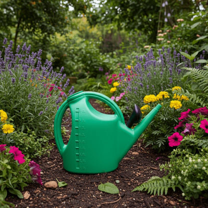 Ryset 9L Watering Can GD303 | UV-Stabilised Green Plastic Garden Watering Can - Oldboy&