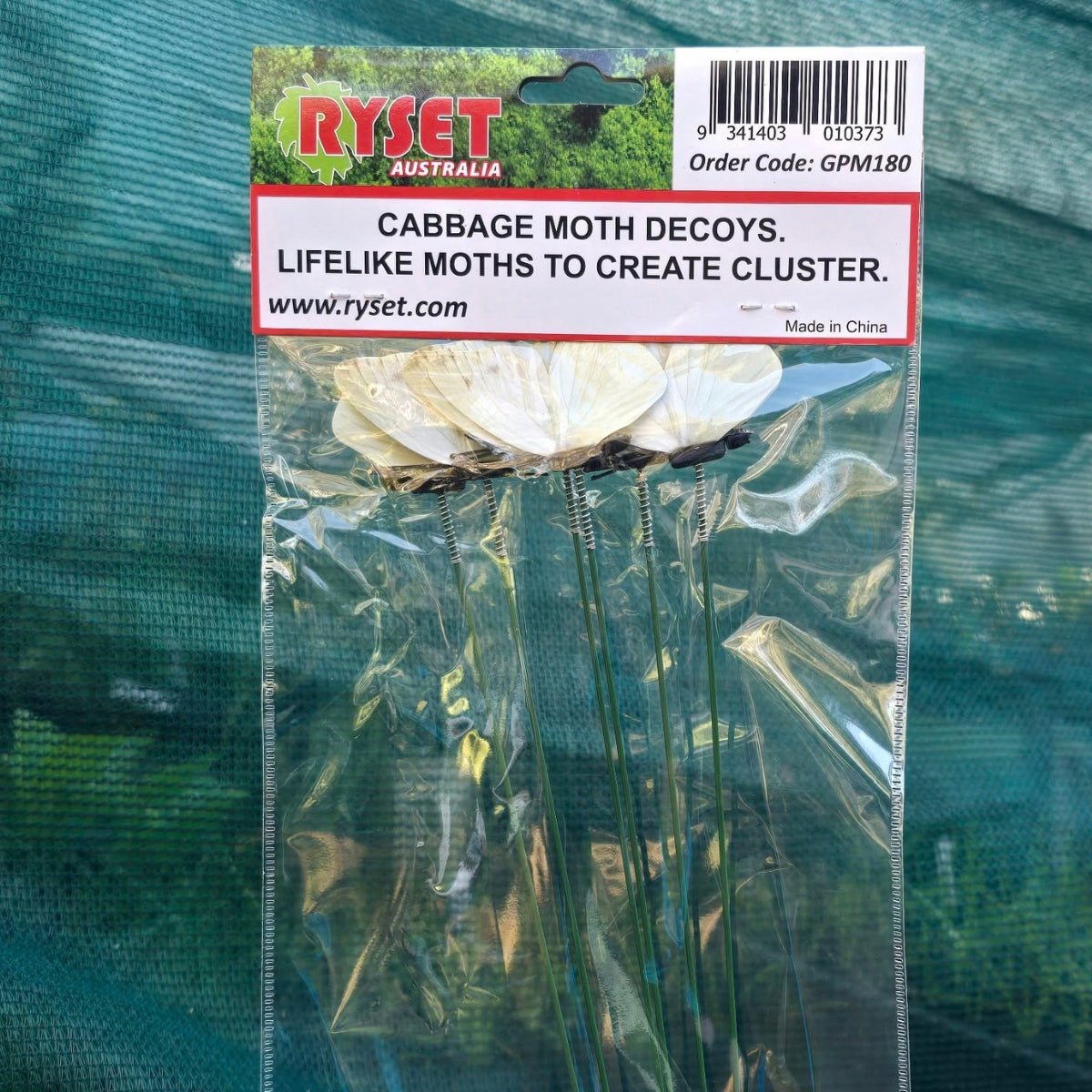 Ryset Cabbage Moth Decoys – Pack of 6 | Brassica Pest Deterrent - Oldboy&