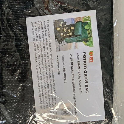 Ryset Potato Grow Bag 60L with Harvest Flap | GDP530 - Oldboy&