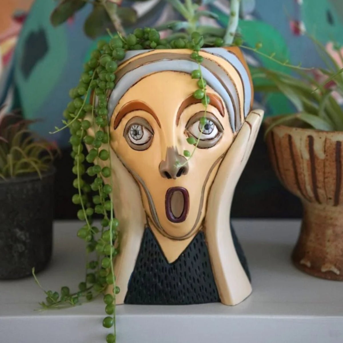 Scream Planter | Decorative Plant Pot by Allen Designs - Oldboy&