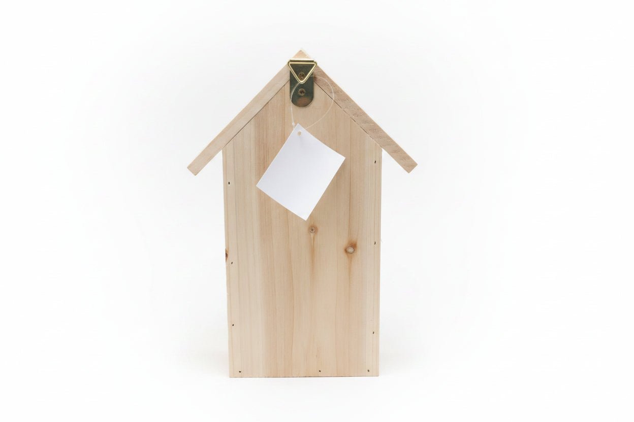 Small Bird Nesting Box GPM630 – Natural Pine Native Bird Nest Box with Opening Front - Oldboy&