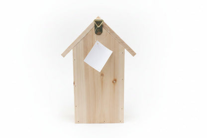 Small Bird Nesting Box GPM630 – Natural Pine Native Bird Nest Box with Opening Front - Oldboy&