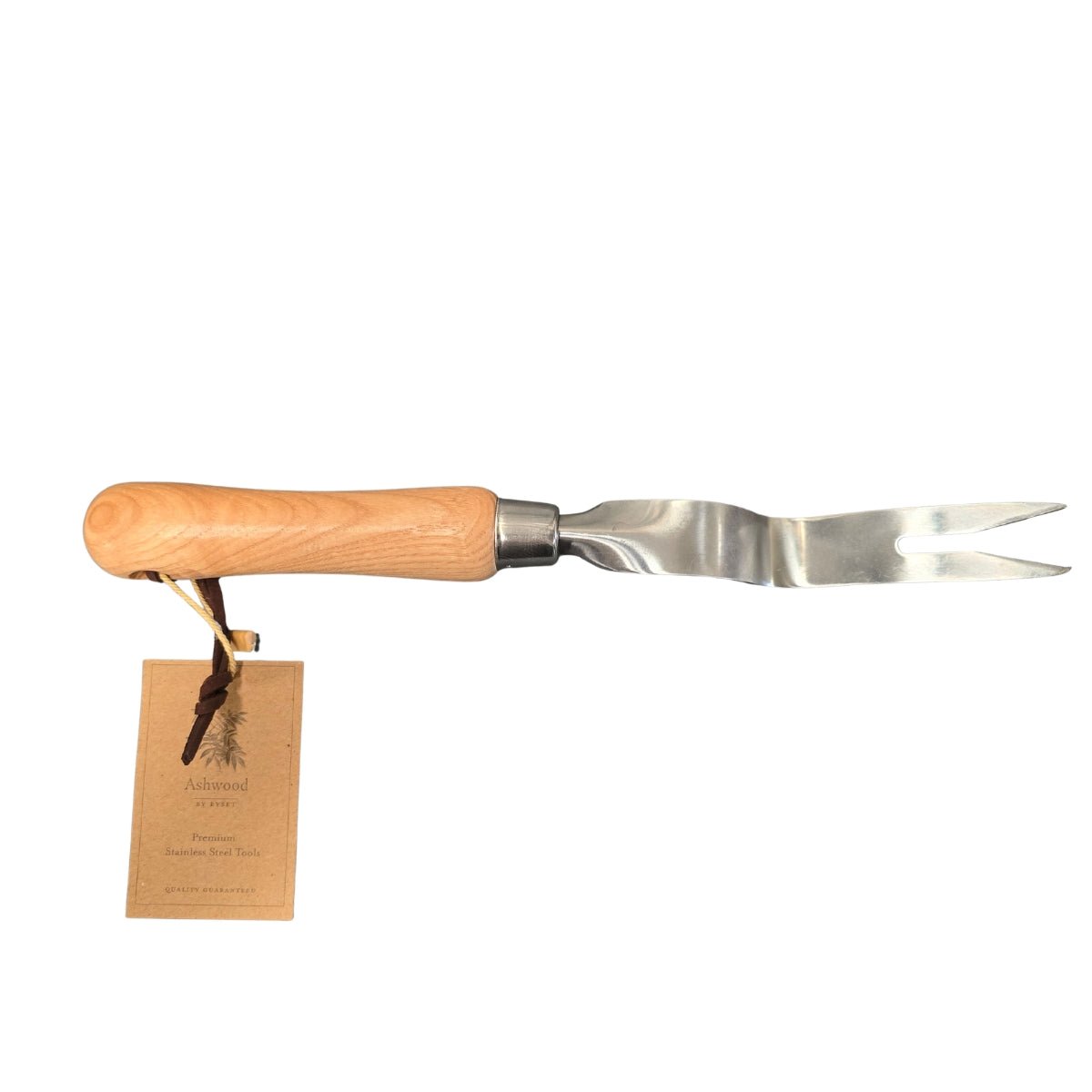 Stainless Steel Daisy Weeder GD711 | 300mm Forked Tongue Garden Weeder with FSC Ashwood Handle - Oldboy&