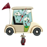 Stay the Course - Pendulum Golf Wall Clock – Tee Time Golf‑Themed Decor - Oldboy&