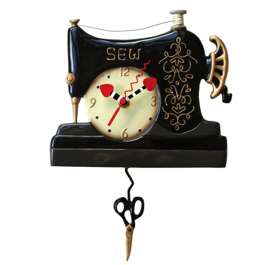 Vintage Stitch Clock | Sewing Room Wall Clock - Oldboy&