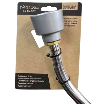 Waterwand 610mm | Silver Flip-Action Watering Wand - Oldboy&