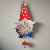 Wren the Gnome Clock | Hand - Painted Nature - Inspired Wall Clock - Oldboy&