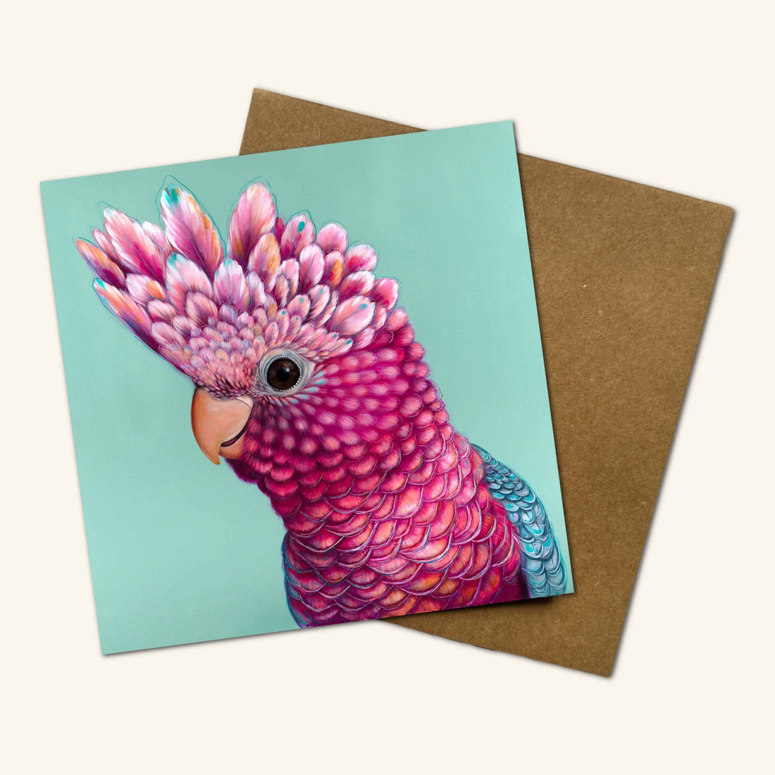 Ziggy the Galah Greeting Card - Oldboy&