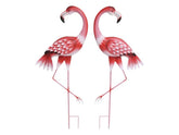 105cm Metal Pink Flamingo Garden Stake - Oldboy&