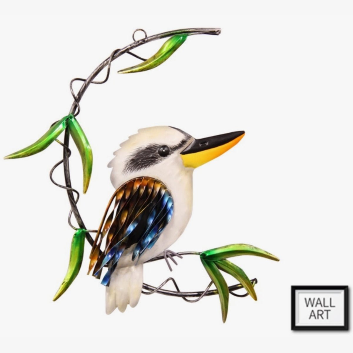 Kookaburra Metal Wall Art 28cm Oldboy's Flowers