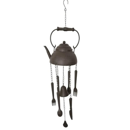 60cm Cast Iron Kettle Wind Chime - Oldboy&