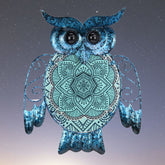 Blue Glass Owl - Oldboy&