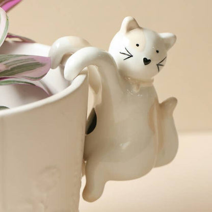 Ceramic Cat Planter Hanger - Oldboy&