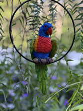 Vivid Perched Parrot: Lifelike 20cm Beauty - Oldboy&