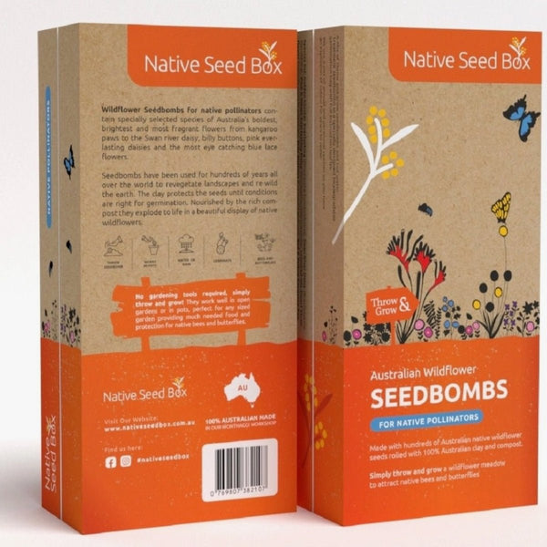 australian wild flower seeds Native Wildflower Seed Bombs – Australian Garden Kit for Pollinators – Oldboy's Flowers